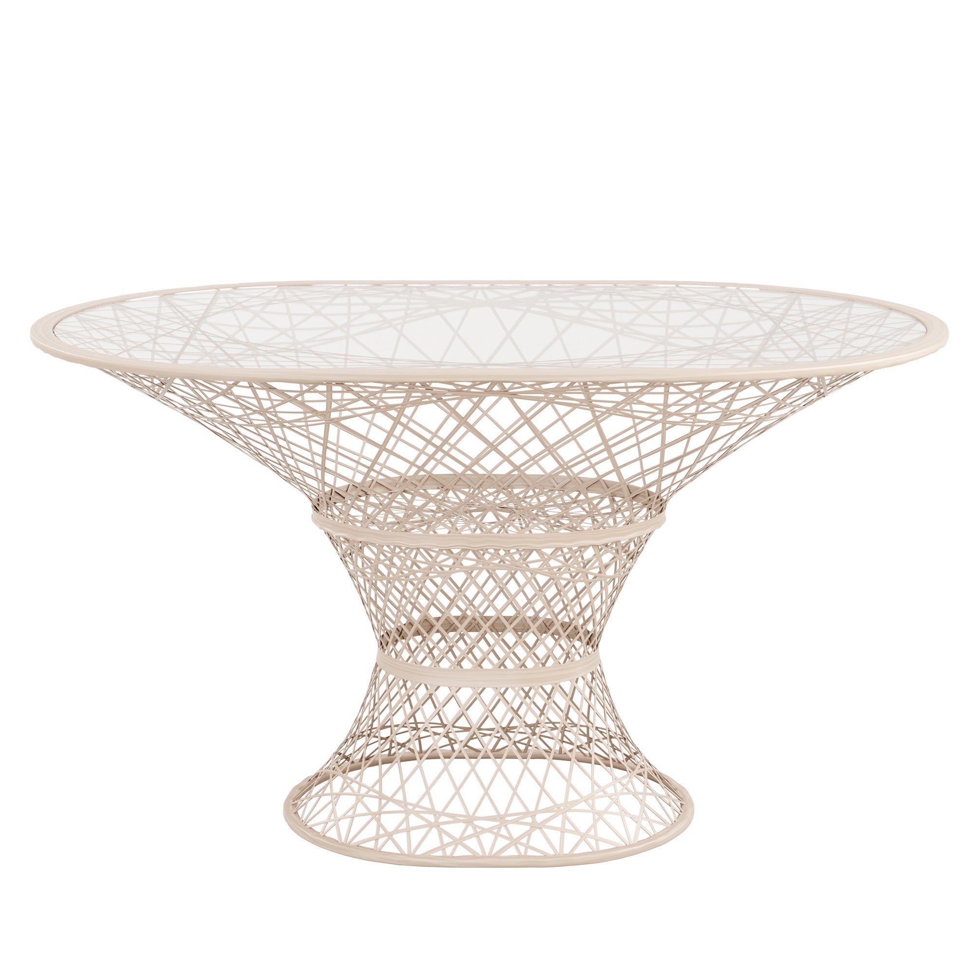 Tisch oval, 80 × 120 cm