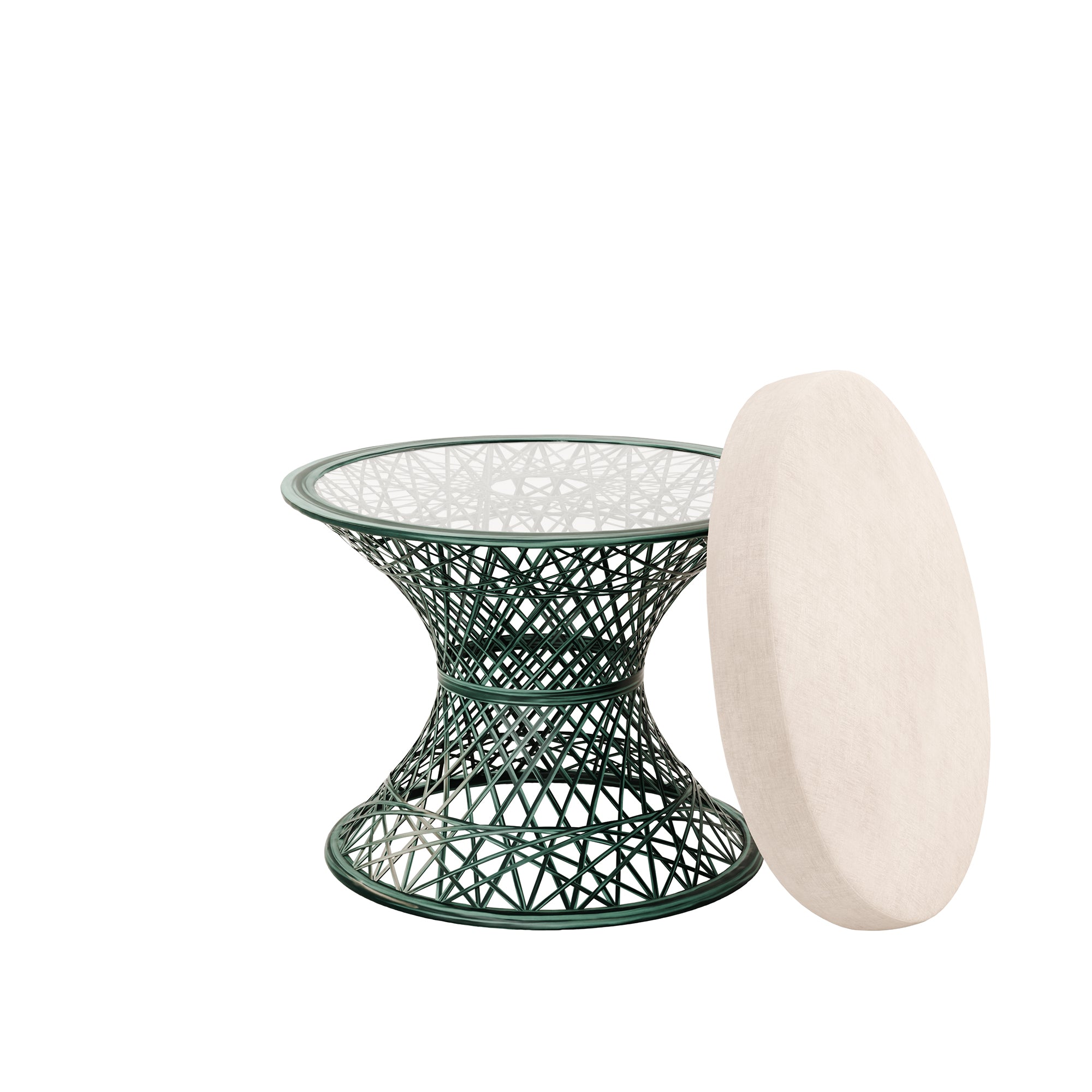 Combi Beistelltisch/Hocker