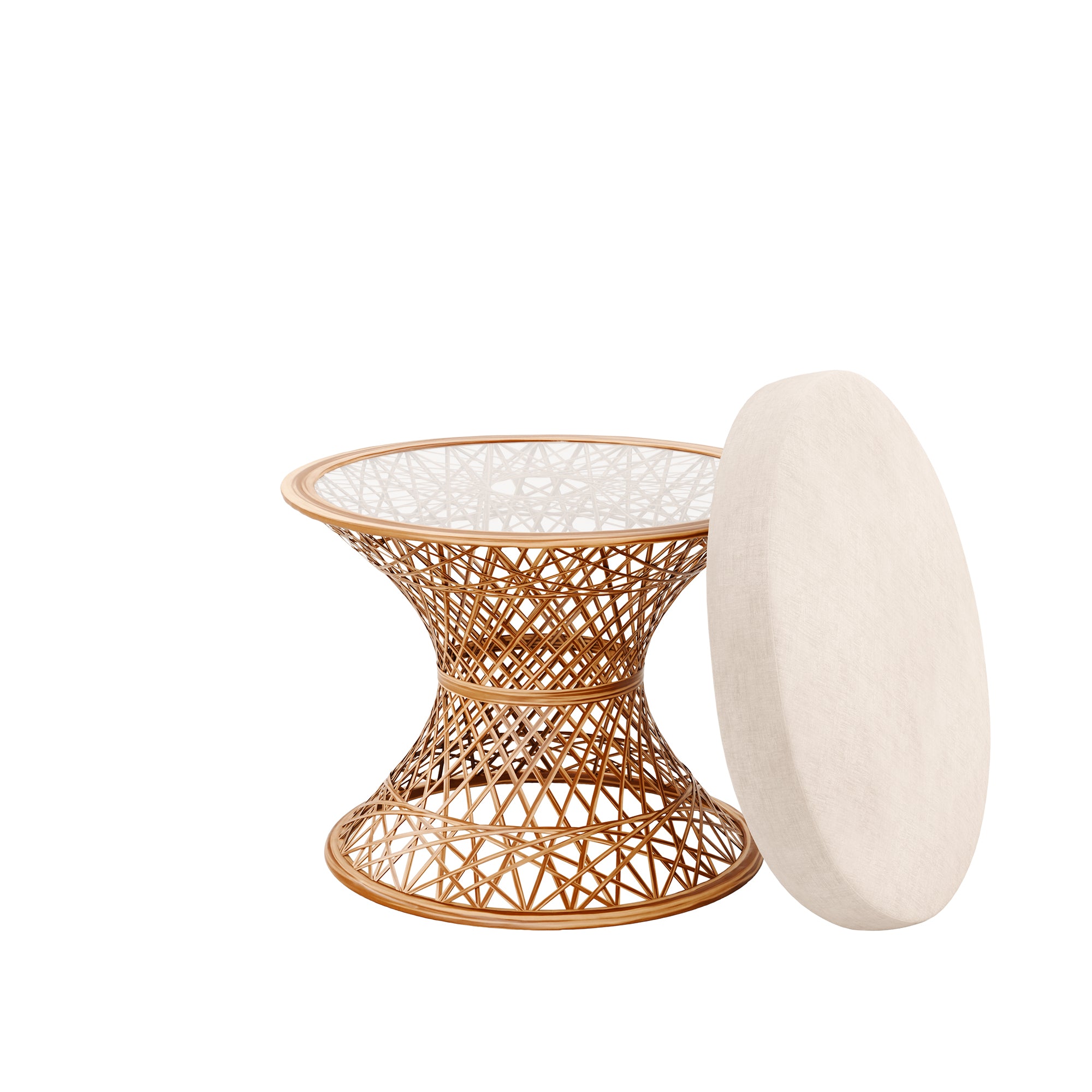 Combi Beistelltisch/Hocker