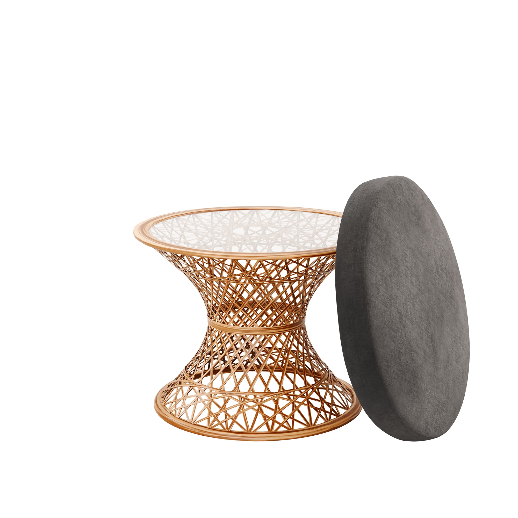 Combi Beistelltisch/Hocker