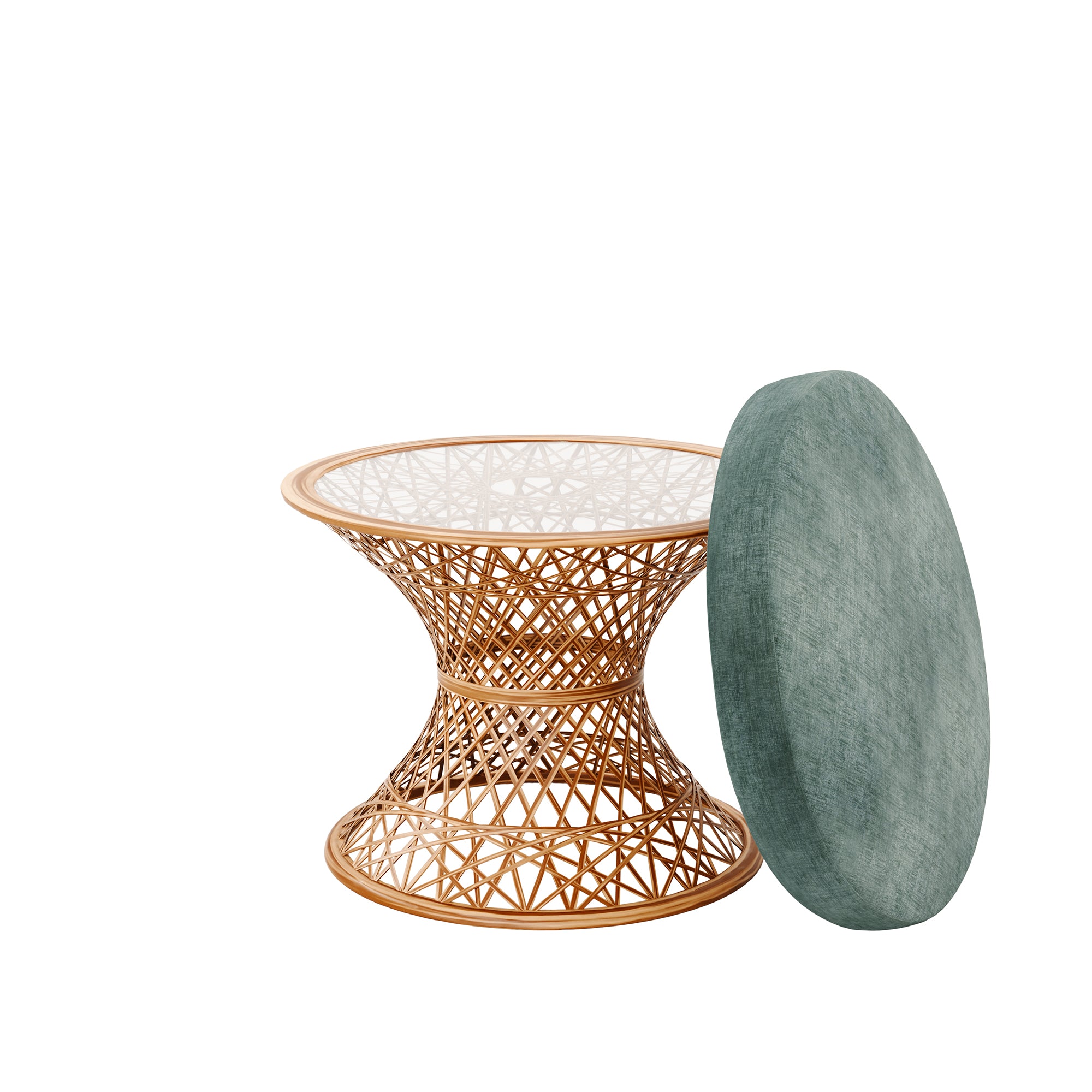 Combi Beistelltisch/Hocker