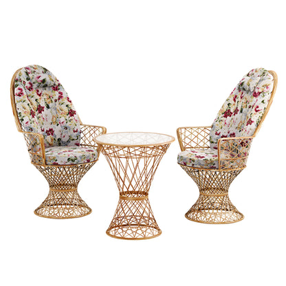 Saphir Hochlehner, 3-teiliges Set mit Tisch