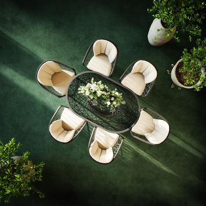 Topas Tisch oval